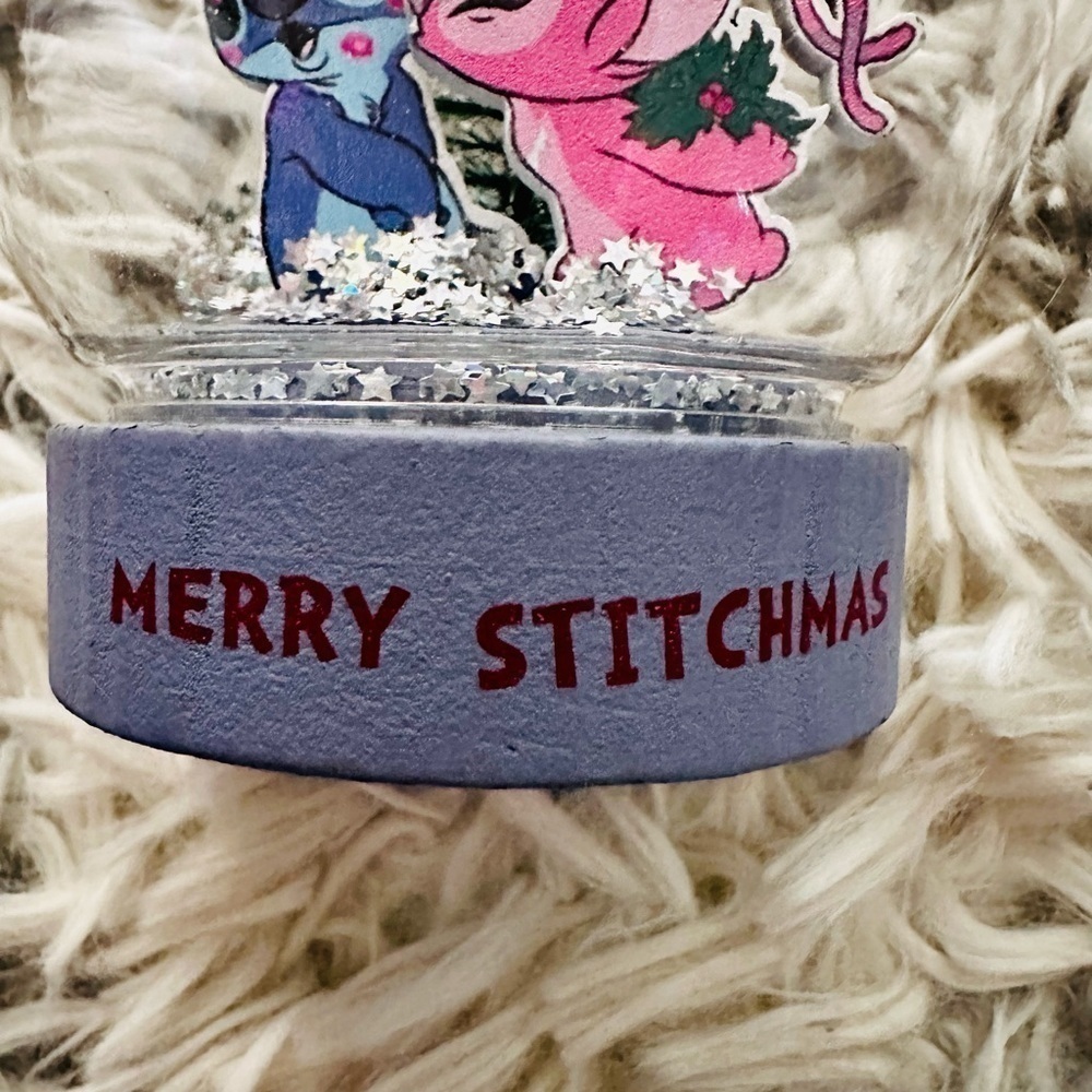 Disney Stitch and Angel Kissing Light Up Ornament - Picture 3 of 5
